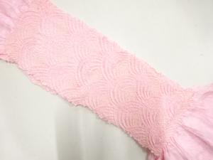 正絹　絞り　帯揚げ